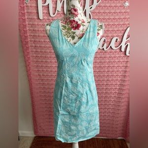 Lily Pulitzer Sea Shell Beach Print Shift Dress 🐚✨